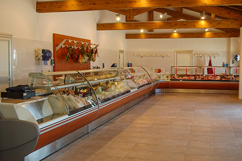 allestimento interno per alimentari