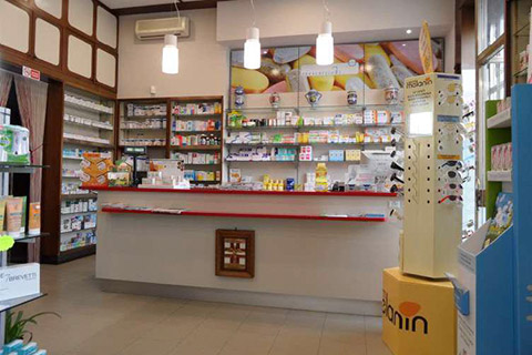 bancone farmacia