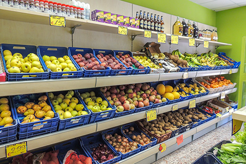 allestimento negozi di ortofrutta