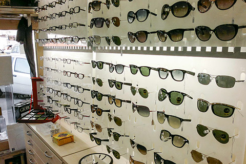 espositore ottica