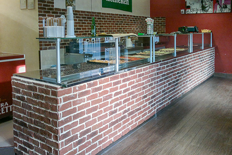 bancone pizzeria